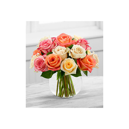 The Sundance Rose Bouquet - VASE INCLUDED