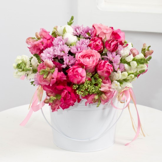 Pink florist's fantasy bouquet