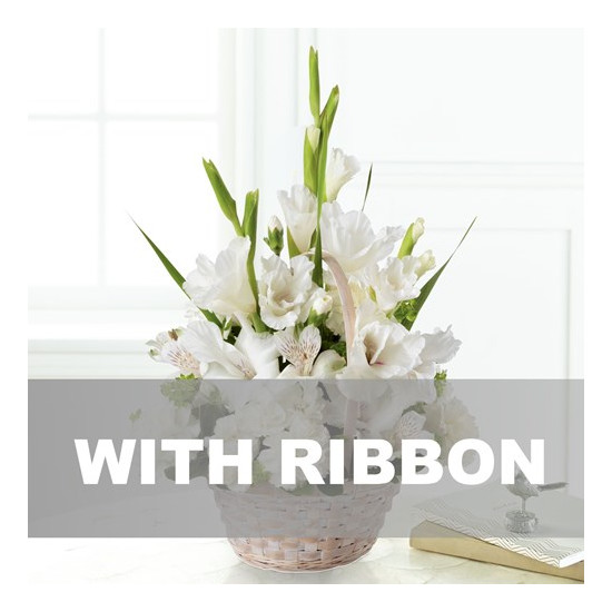 Funeral/Sympathy Bouquet with ribbon