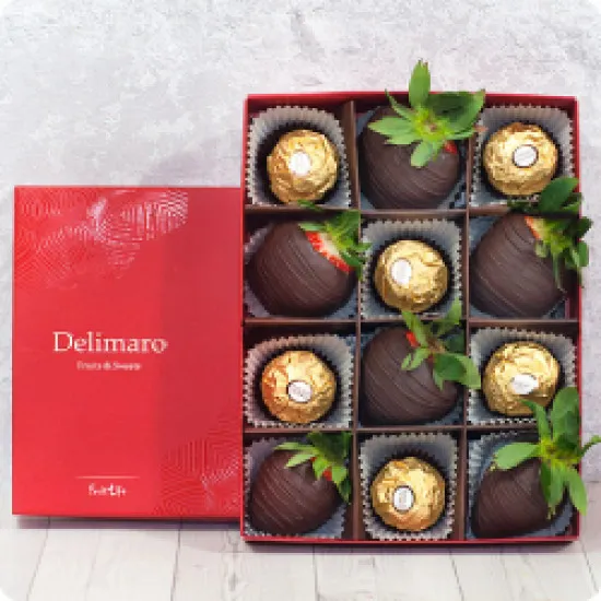 Dark And Gold W Gorzkiej Czekoladzie Z Ferrero Rocher