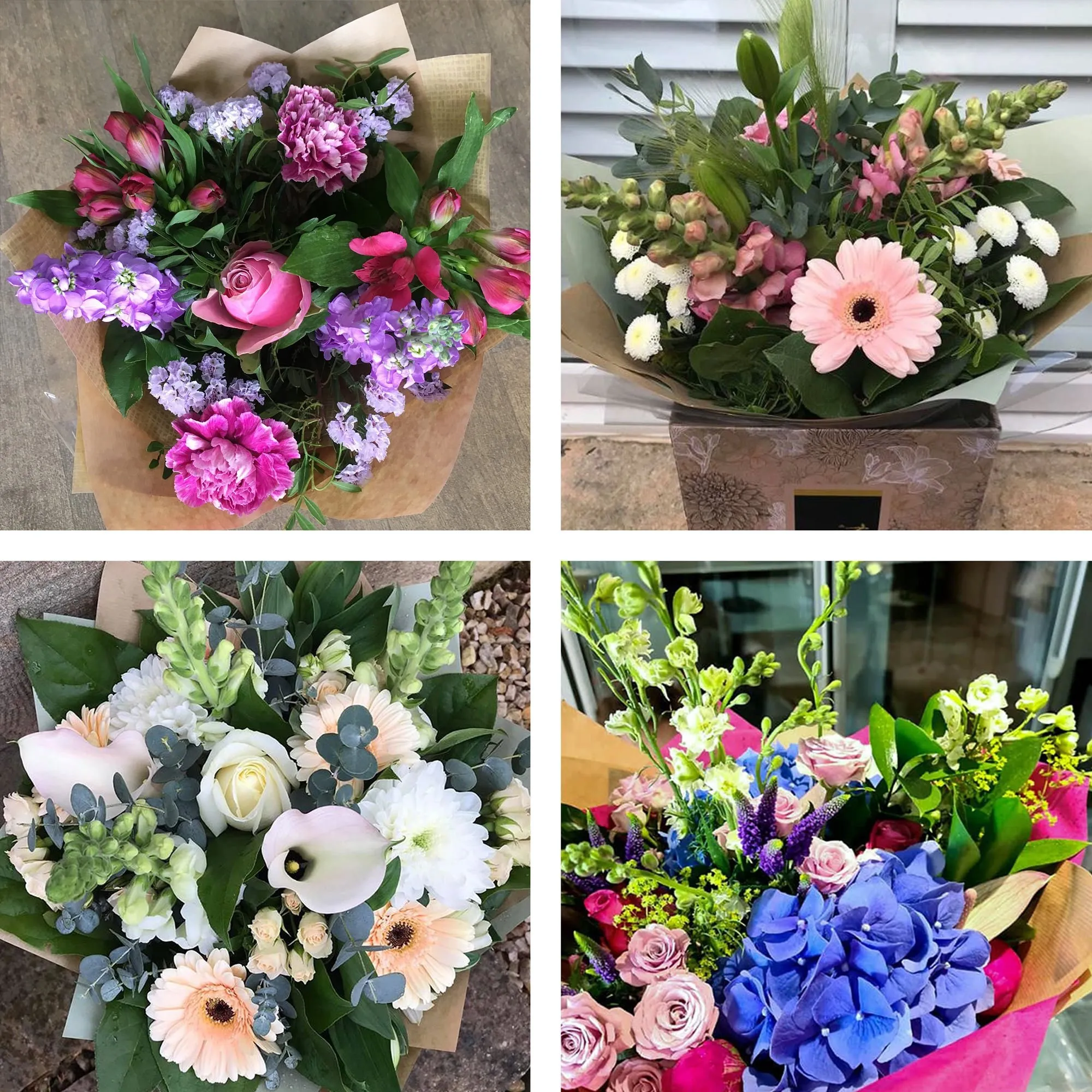 Bouquet Of Seasonal Cut Flowers - Gibraltar