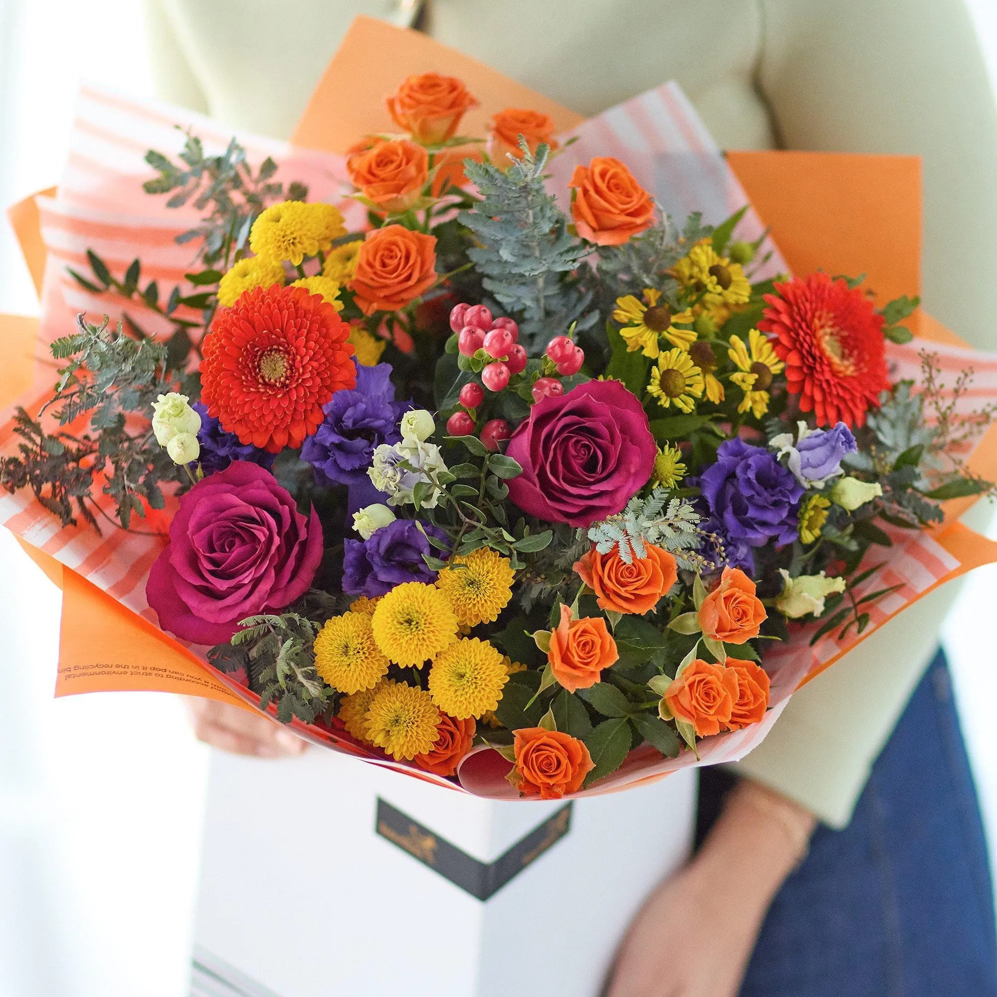 Bukiet lilii Radiant Sunrise No Lilies. - Wielka Brytania