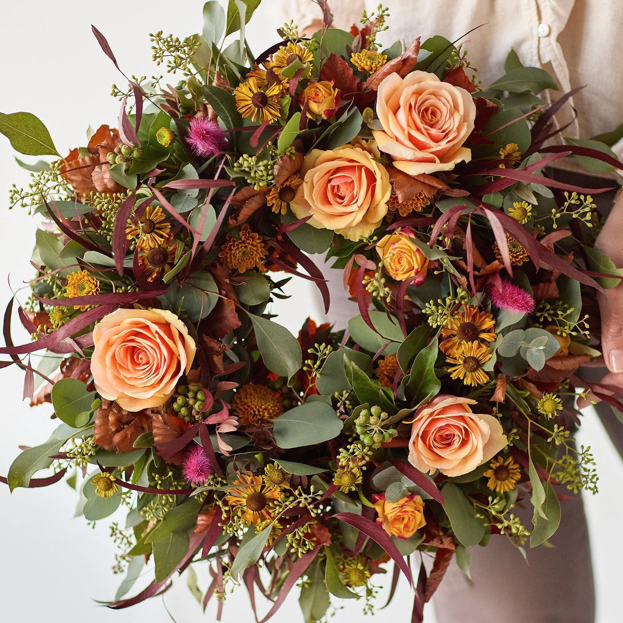 Autumn Trending Wreath. - United Kingdom