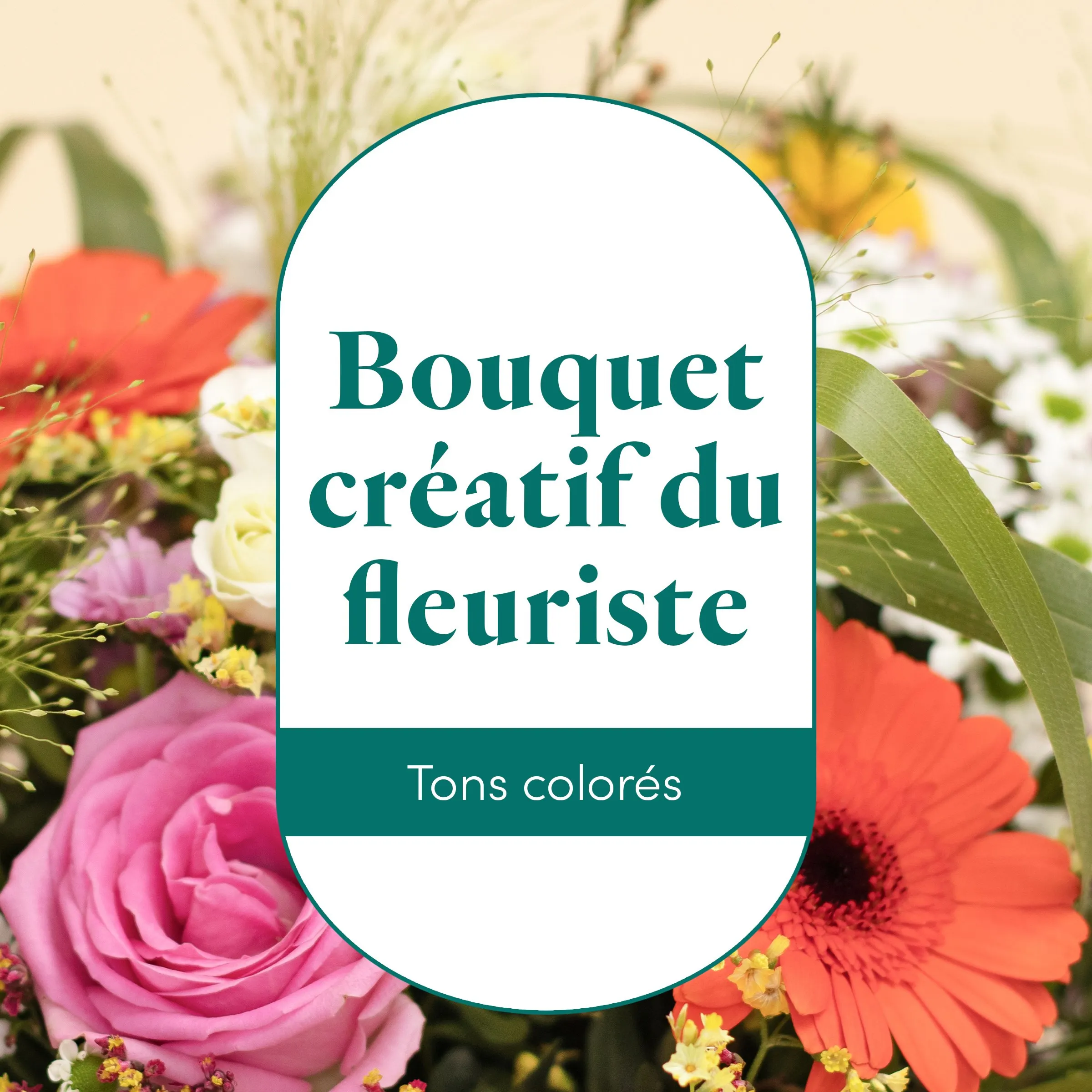 Bouquet du fleuriste Multicolore - France