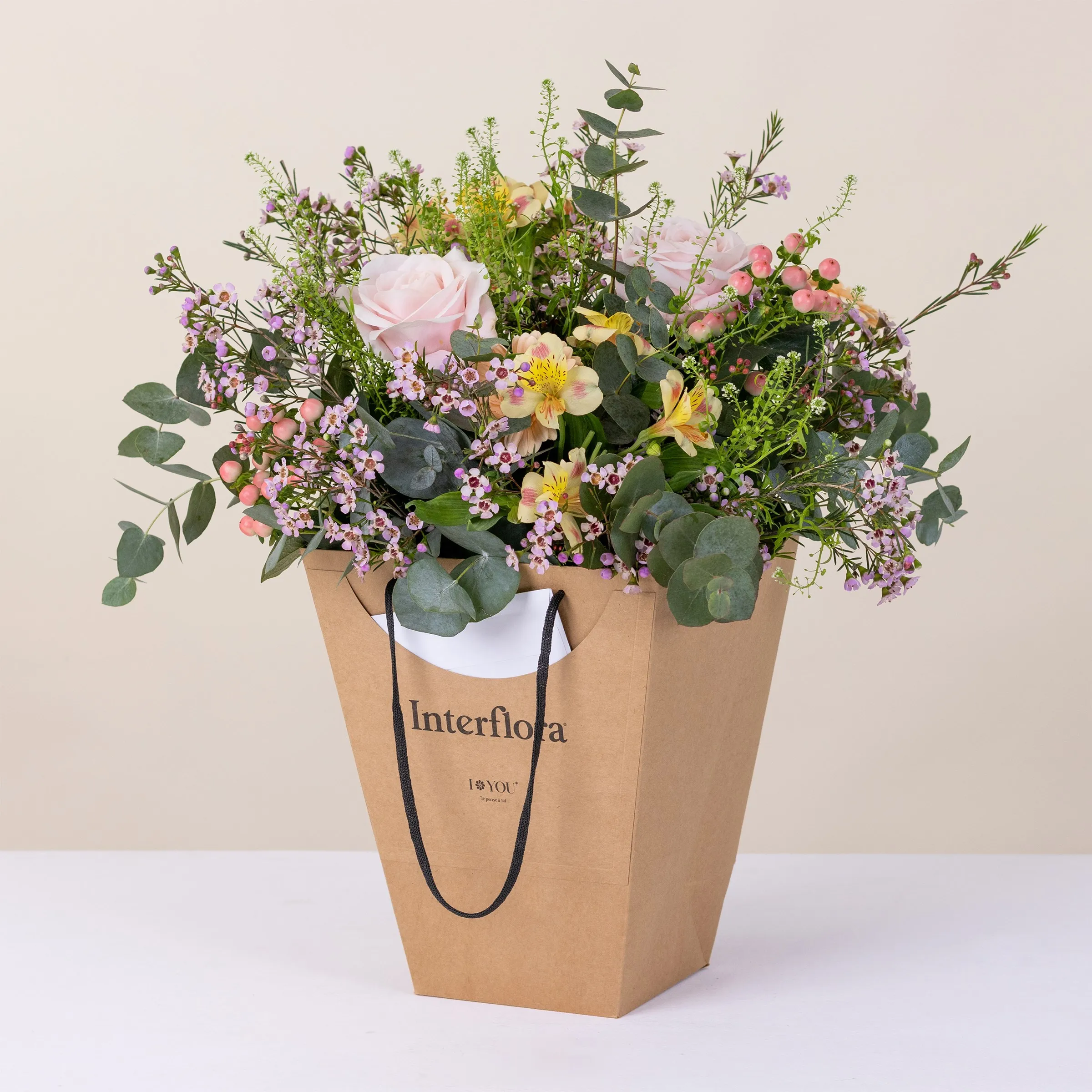 Sorbet with flower bag - Sorbet et son sac cadeau - France