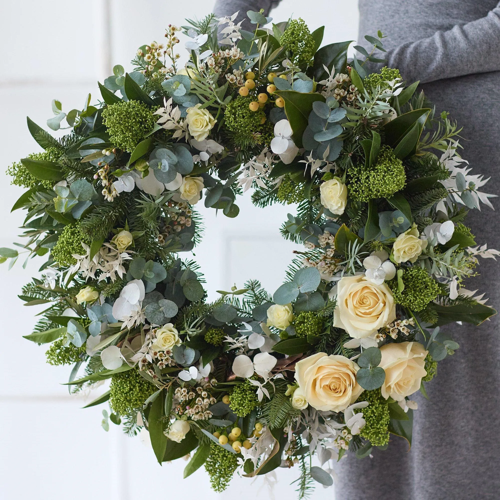 Wondrous Winter Forest Wreath. - United Kingdom