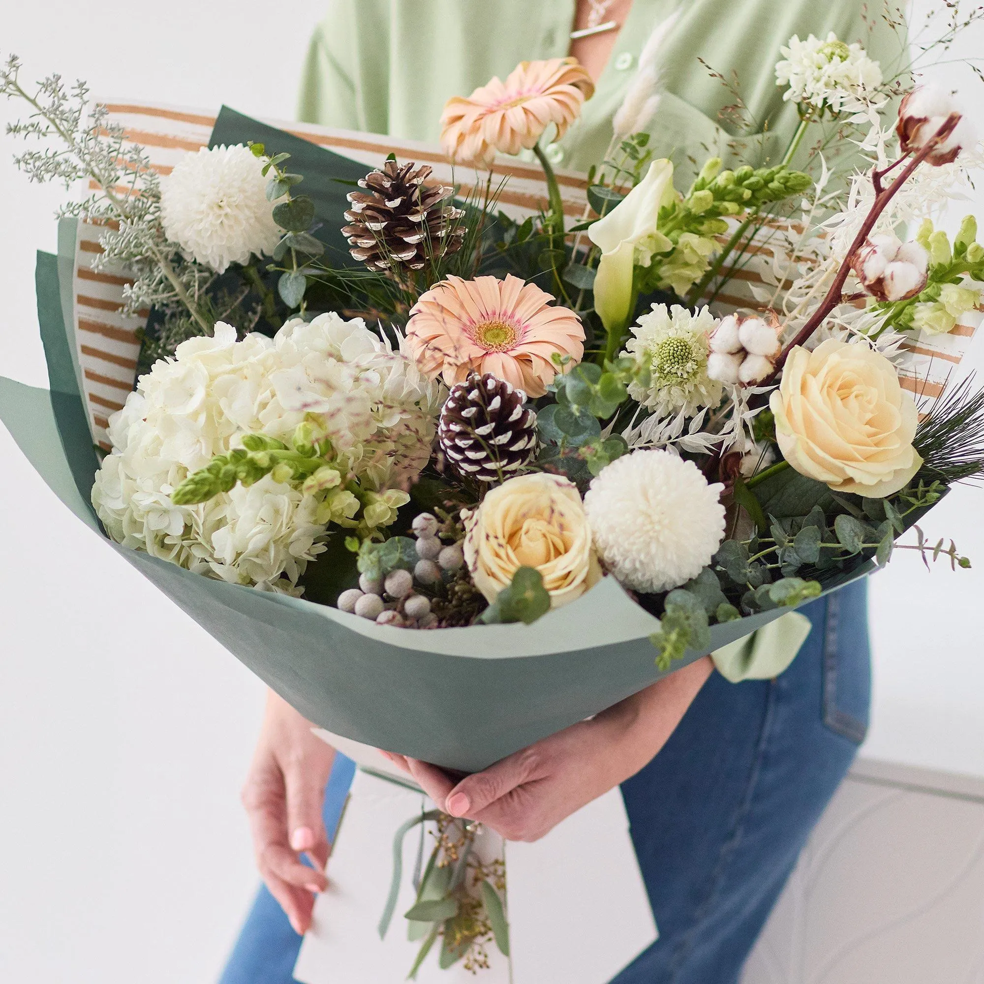 Stunning Winter Woodland Bouquet. - United Kingdom