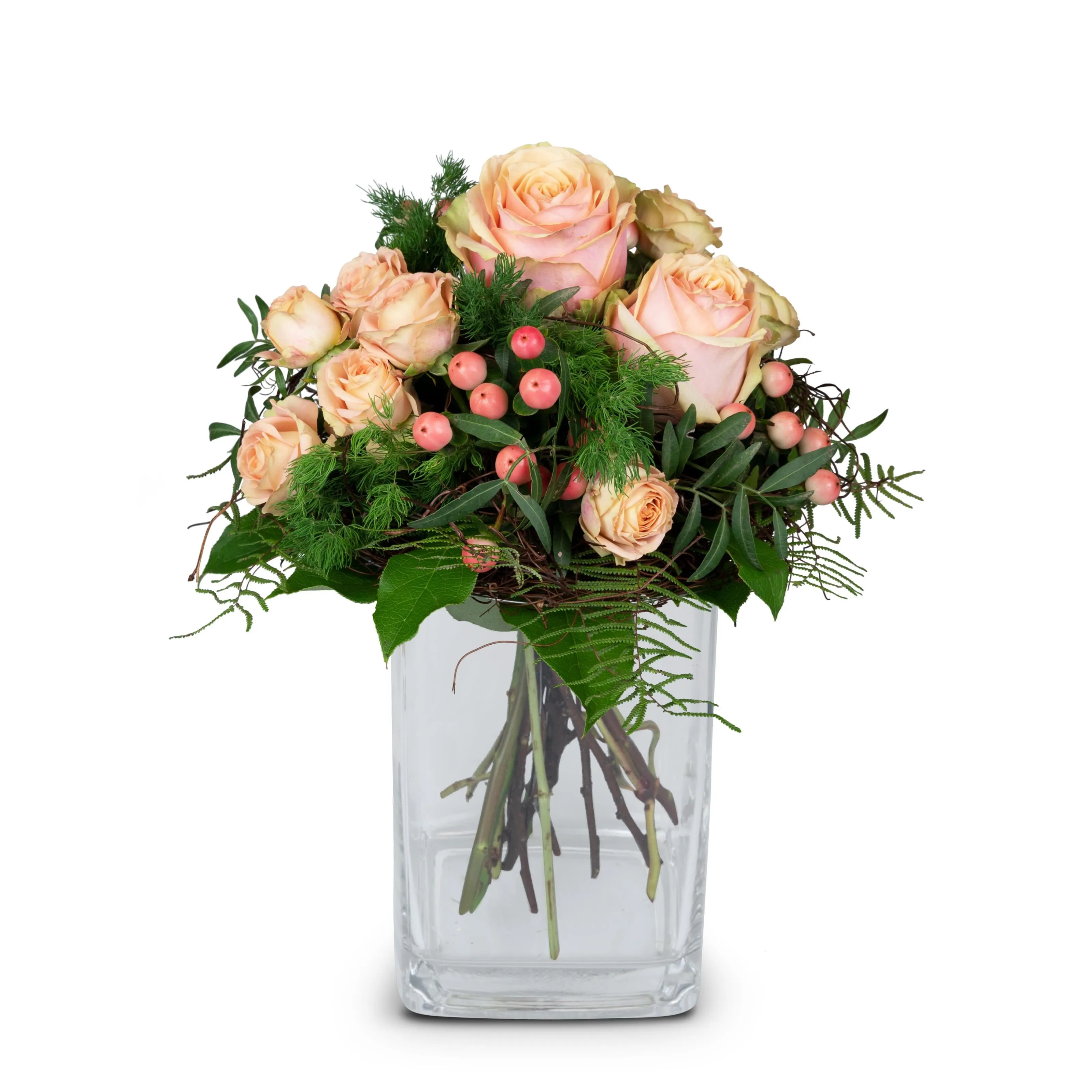 Flower bouquet Tender Winter Roses - Liechtenstein