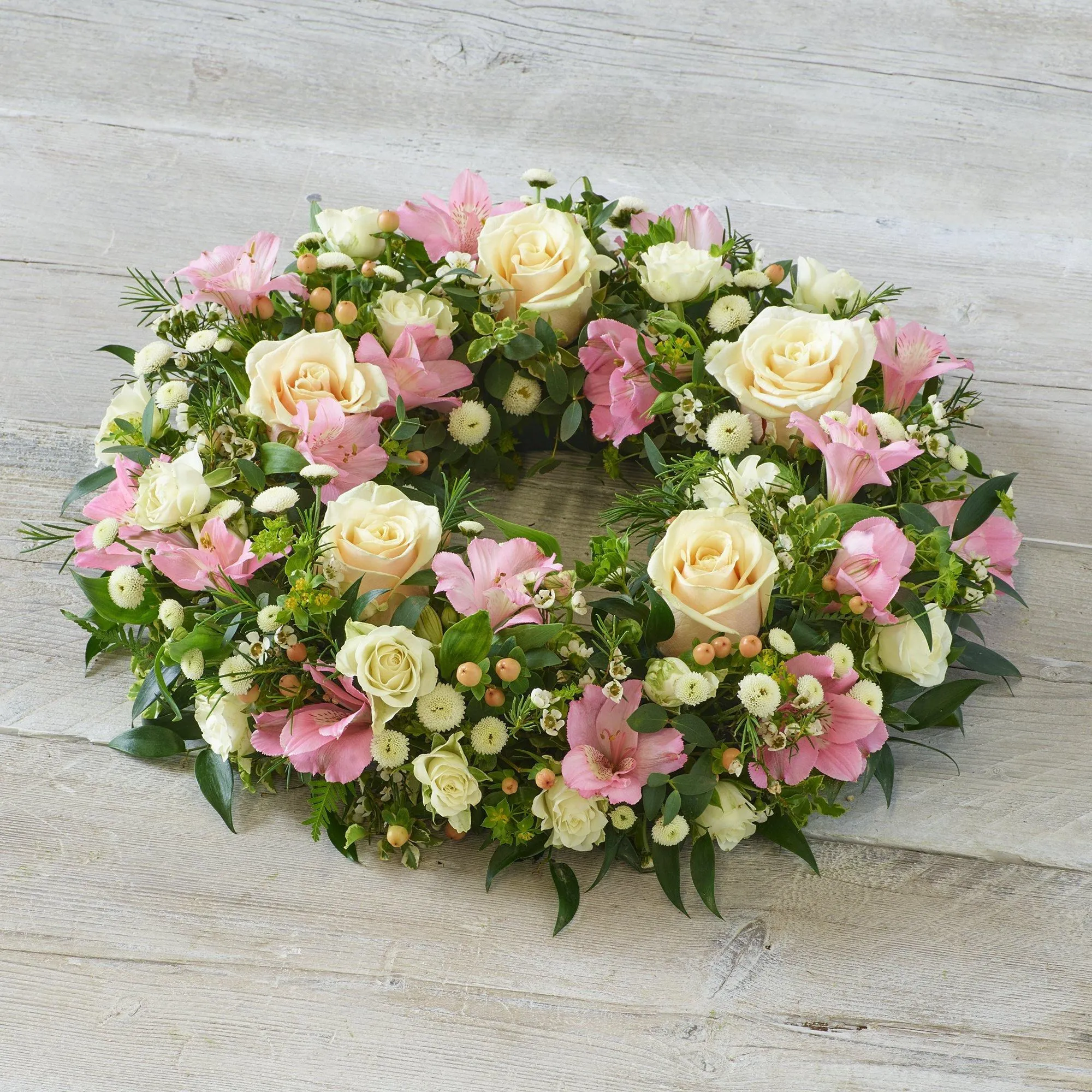 Soft Pastel Wreath - United Kingdom