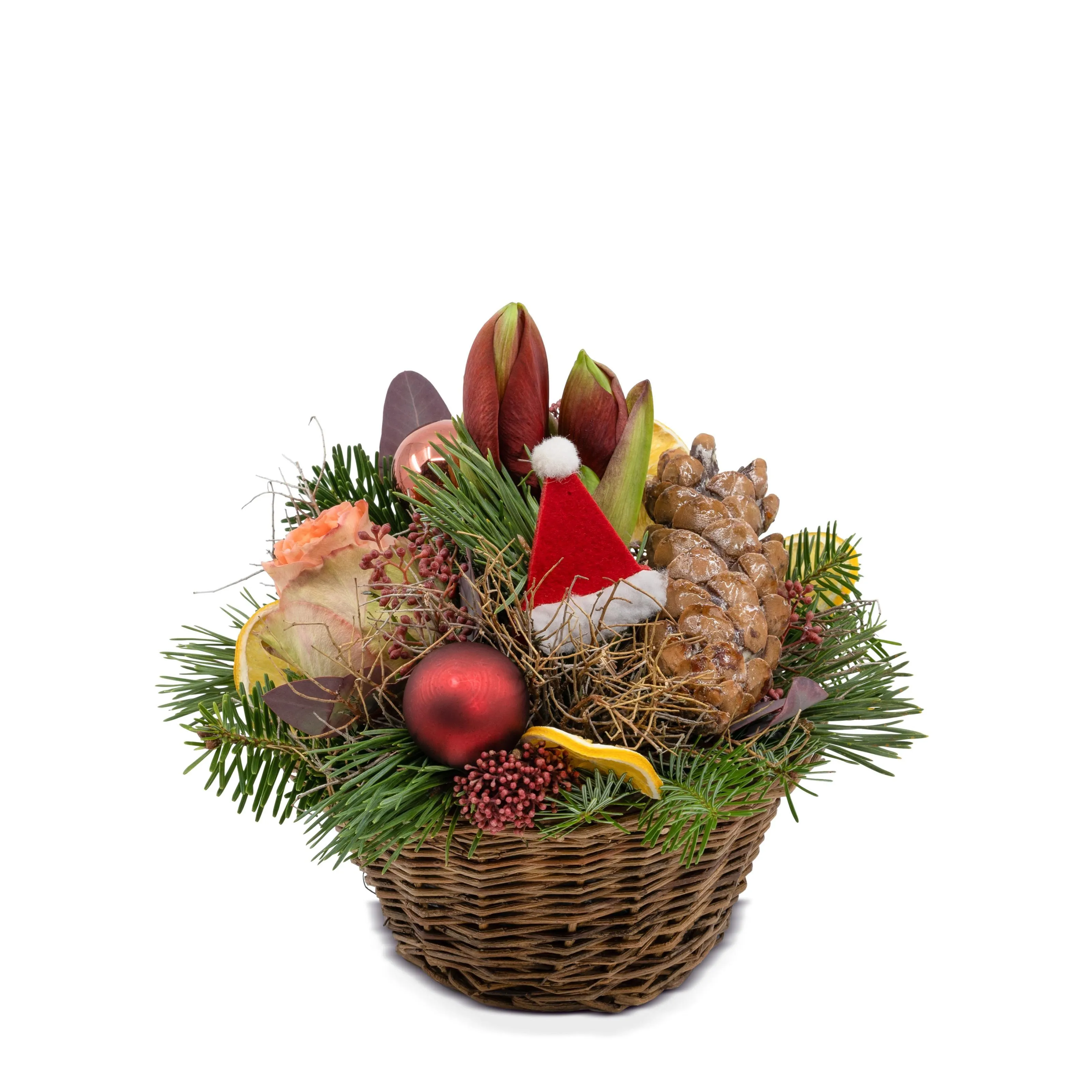 Aranżacja kwiatowa Zabawna zimowa aranżacja - Liechtenstein