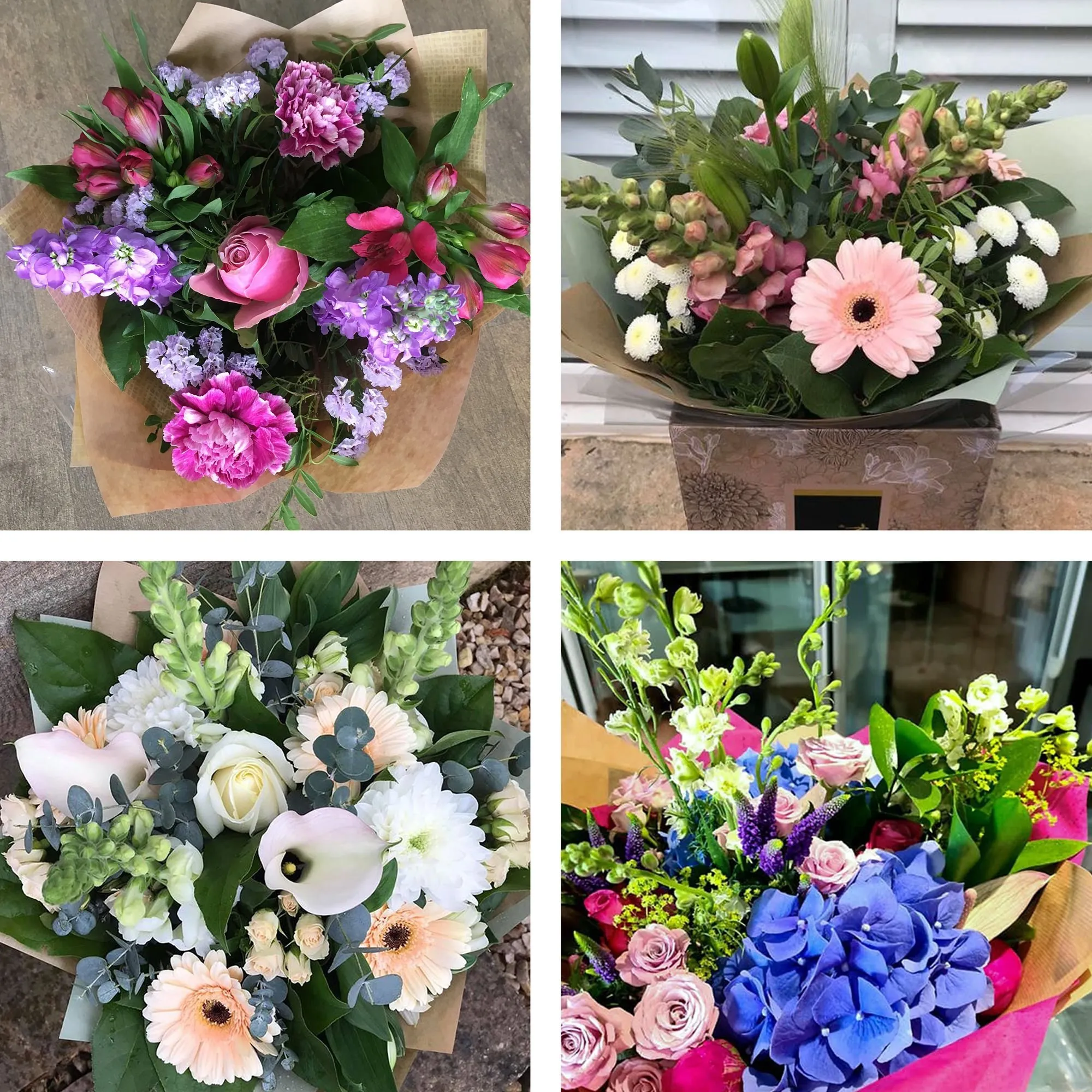 Bouquet of Seasonal Flowers. - United Kingdom