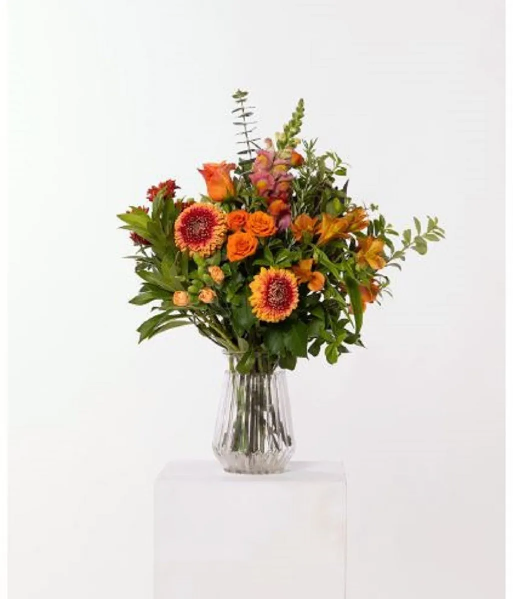 Złota godzina w wazonie