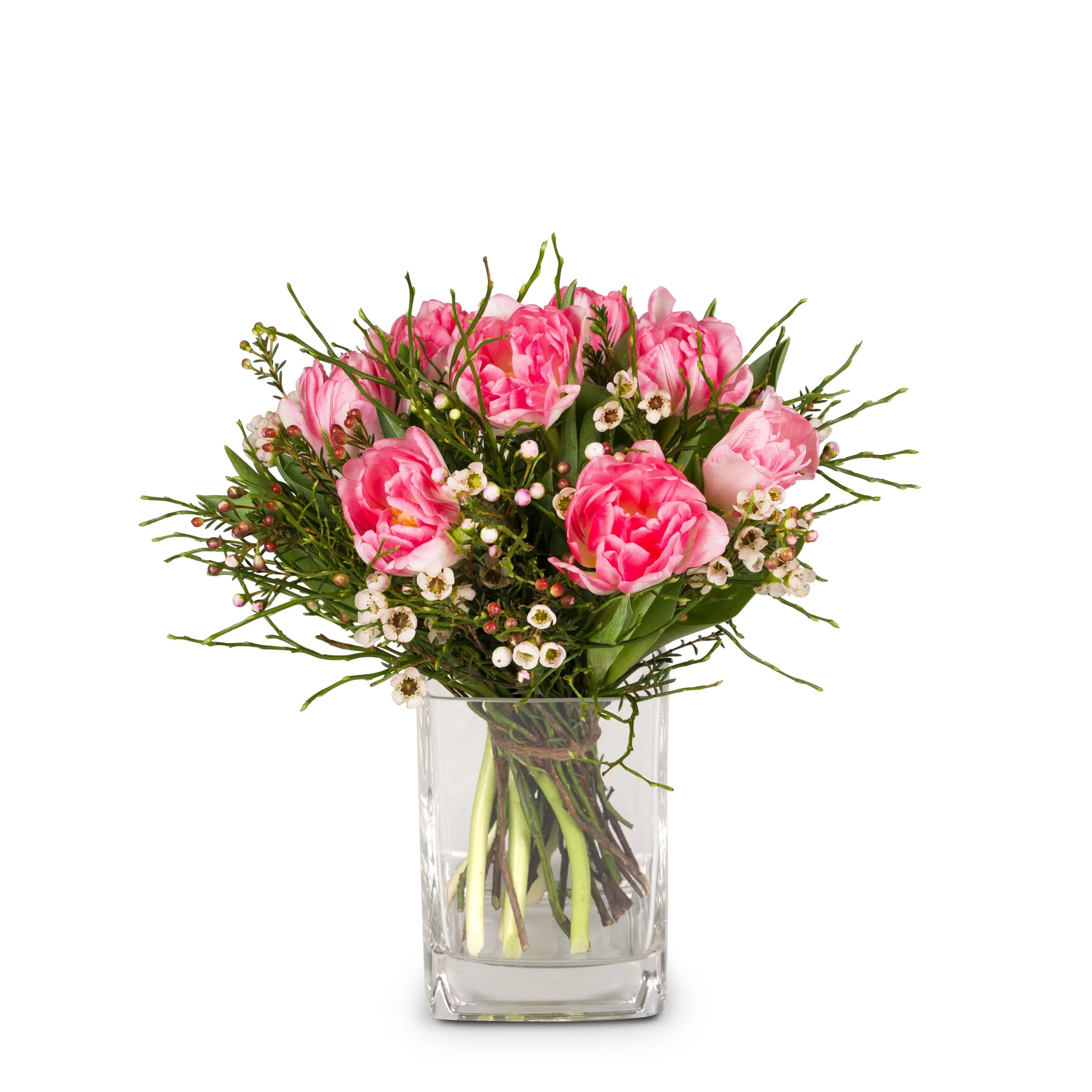 Bouquet of Tulips Delicate spring composition