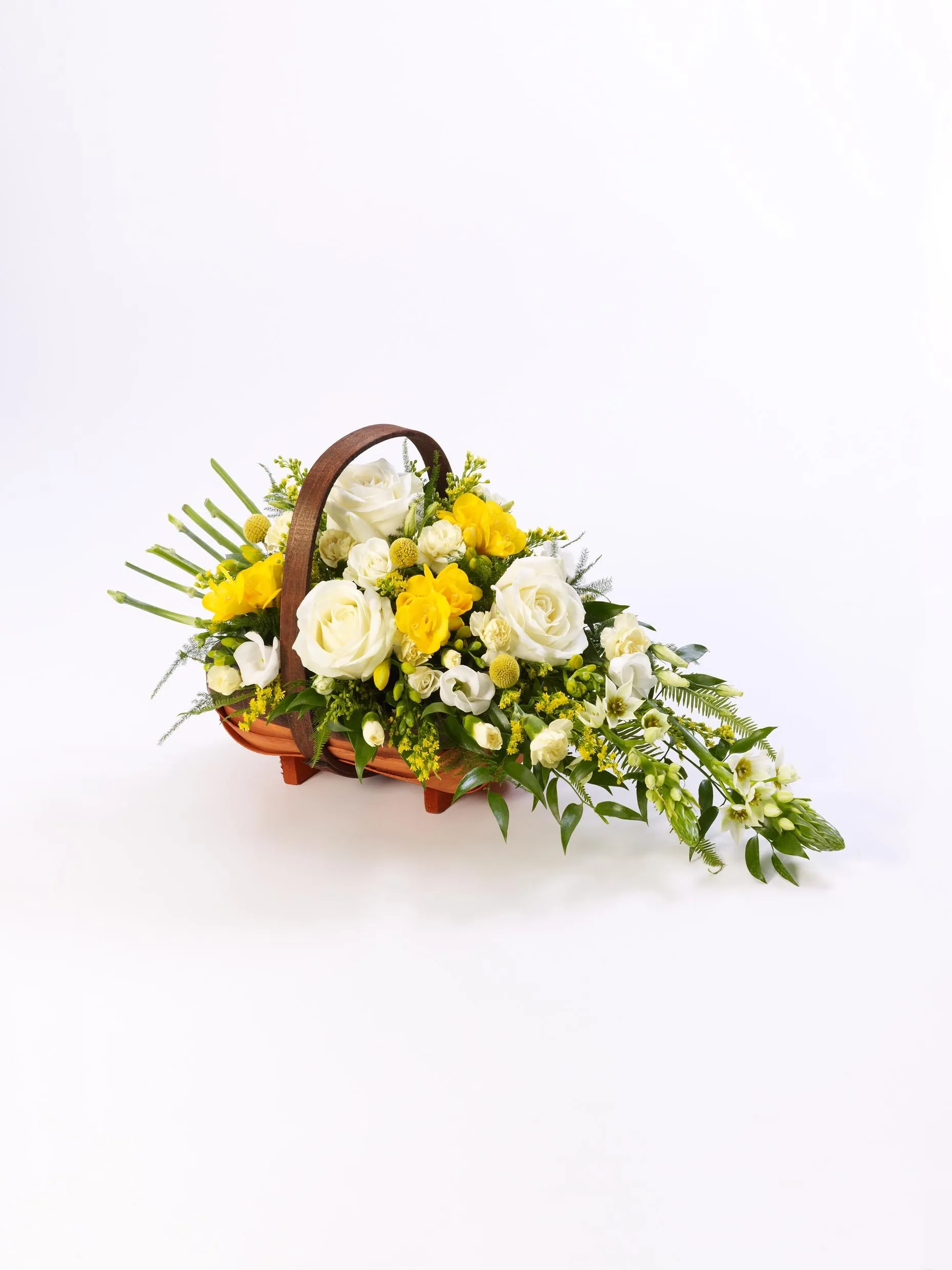 Mixed Basket - Yellow and White