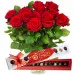 12 czerwonych róż z truflami Bolci