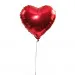 Czerwone serce - balon z helem