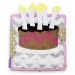 Książeczka sensoryczna - Urodzinowy tort