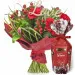 My Love bouquet with pralines Fiore