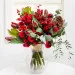 Shining Red Christmas Bouquet