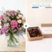 Velours et ses amandes au chocolat
