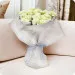 Bouquet of green carnations