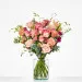 Pink roses bouquet