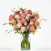 Pink roses bouquet