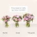 Petit bouquet de saison avec pivoines - Z piwoniami