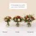 Douce harmonie et sac cadeau - Sweet harmony with flower bag