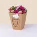 Pink powdery softness and flower bag - Douceur poudree