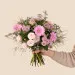 Congratulations with flower bag - Felicitations