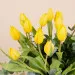 Yellow tulips bouquet