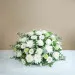 Funeral centrepiece in white tones