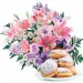 Bouquet with donuts