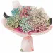 Bouquet of colored gypsophila