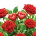 Two hearts bouquet