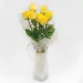 7 yellow roses