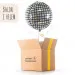 Disco ball - helium balloon