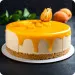 Mango-peach cake