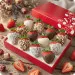 Strawberries in White and Dark Chocolate with Coconut and Nut Topping