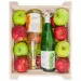 Apple box with cider