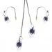 Necklace and earrings set