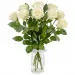 9 white roses