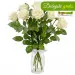 9 white roses