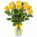 9 yellow roses