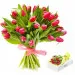 21 pink tulips 