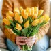 21 yellow tulips from Limoncino