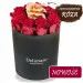 Flowerbox z czekoladową różą