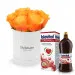 Tea Roses in White Box + Biovital