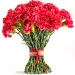 21 red carnations